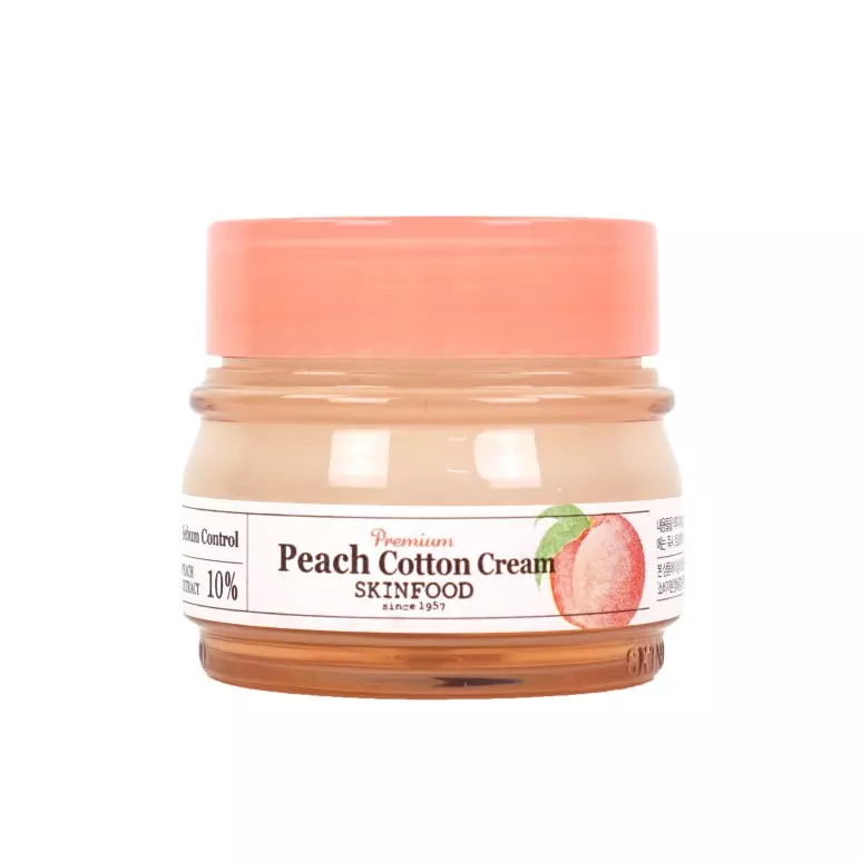 Матирующий персиковый крем для лица Skinfood Premium Peach Cotton Cream